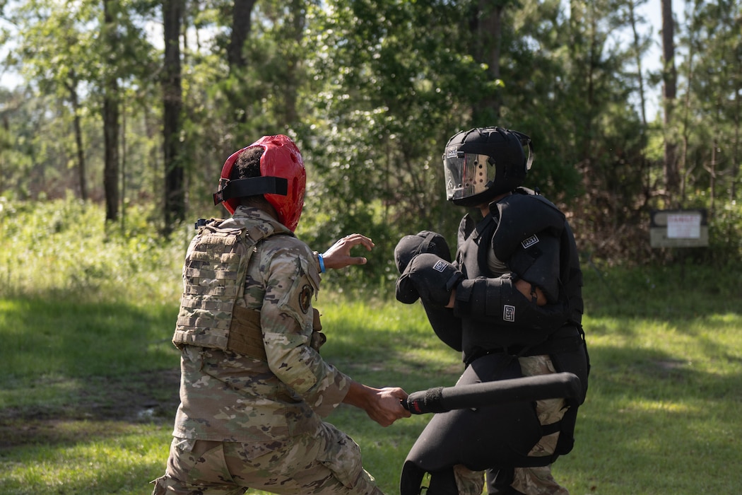 Defenders participate in Battle of the Badges.