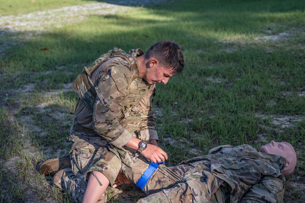 Defenders participate in Battle of the Badges.