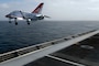T-45C Goshawk Launches from USS John C. Stennis