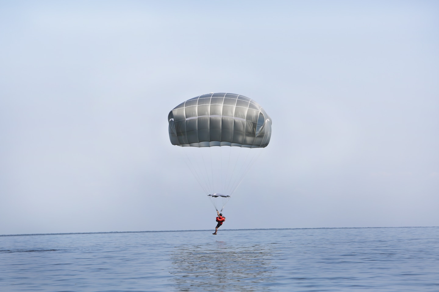 Paratroopers from the U.S. Army Reserve 478th Civil Affairs Battalion (Airborne), stationed in Miami, Fla., conducted a Deliberate Water Jump into Lake Okeechobee, May. 16.  This training event prepares the soldiers for potential water landings, maintain proficiency in water operations and highlights the unit's ability to perform airborne operations under challenging conditions and locations anywhere in the world.   (U.S. Army photo/Mark Rankin)