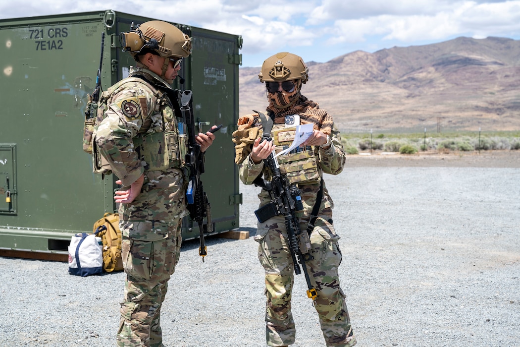 Airmen discuss details