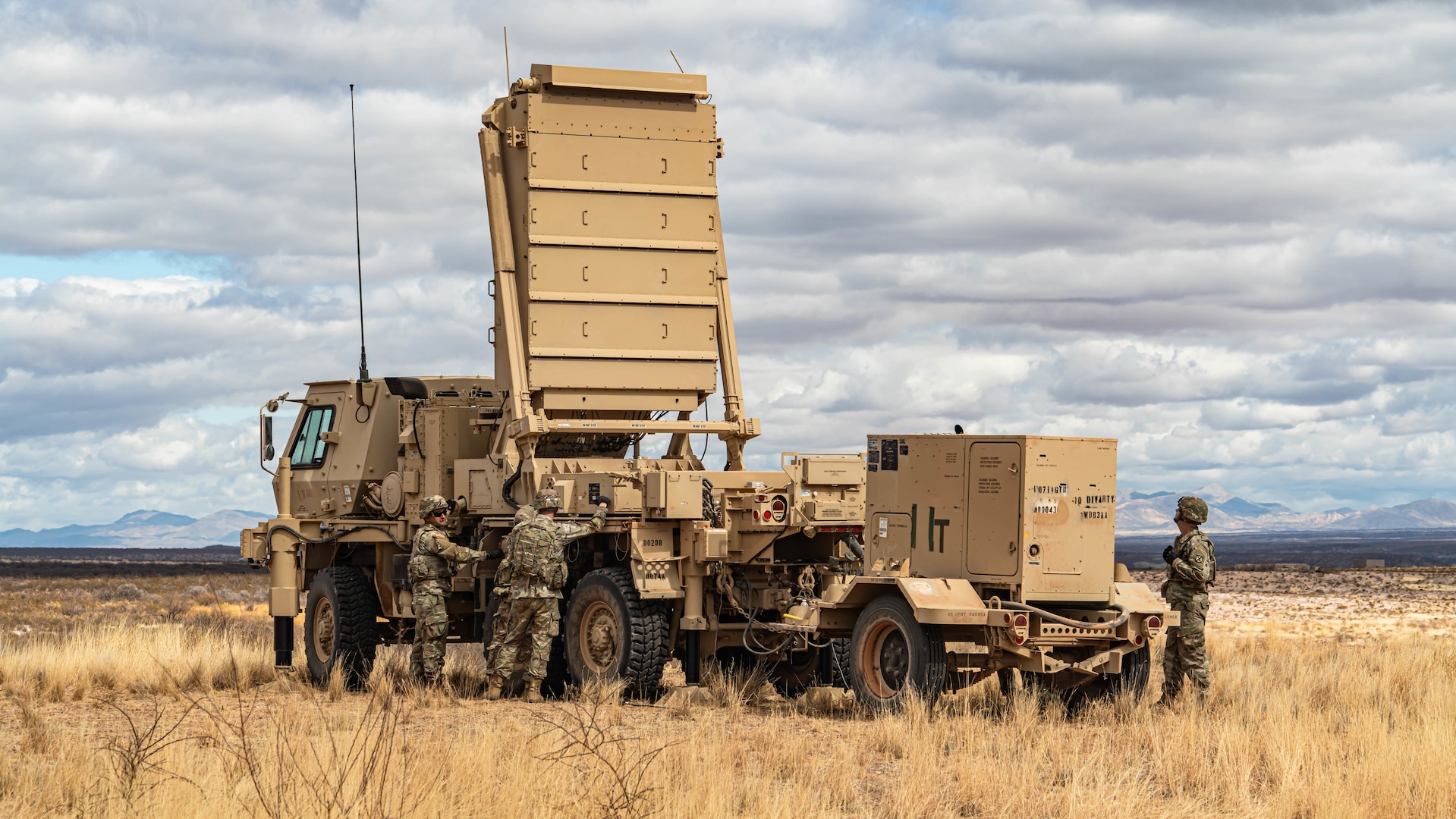 AN/TPQ-53 radar system