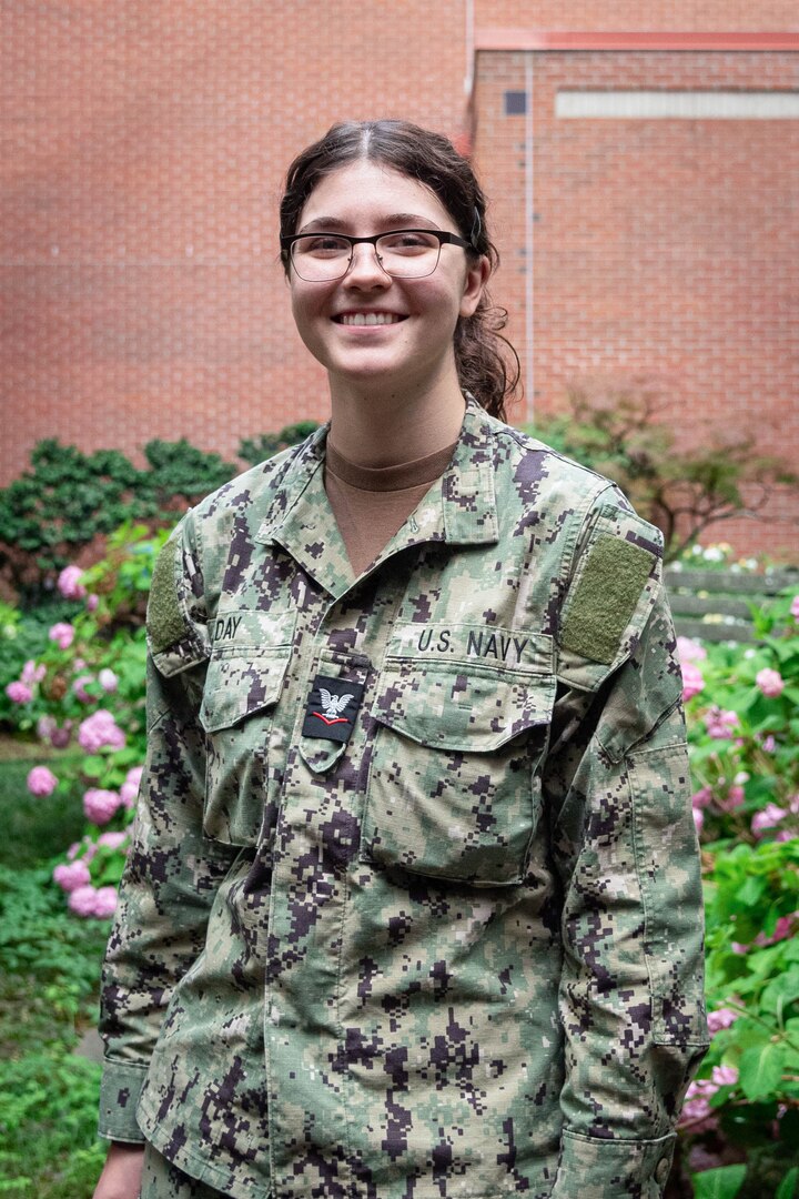 Hospital Corpsman Third Class Skylar Day serves aboard Naval Health Clinic Cherry Point as a Laboratory Technician, analyzing samples to support patient health. Inspired by her father, a U.S. Navy Seabee, she chose a needle over a hammer to serve in medical field. 
Day intends to use her time at the clinic and the experience she gains to pursue genetics and develop personalized medications for patients.