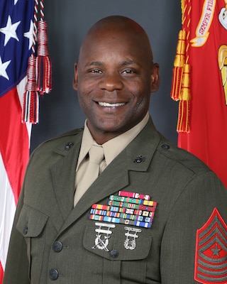 Portrait of Sergeant Major Wesley O. Turner II
