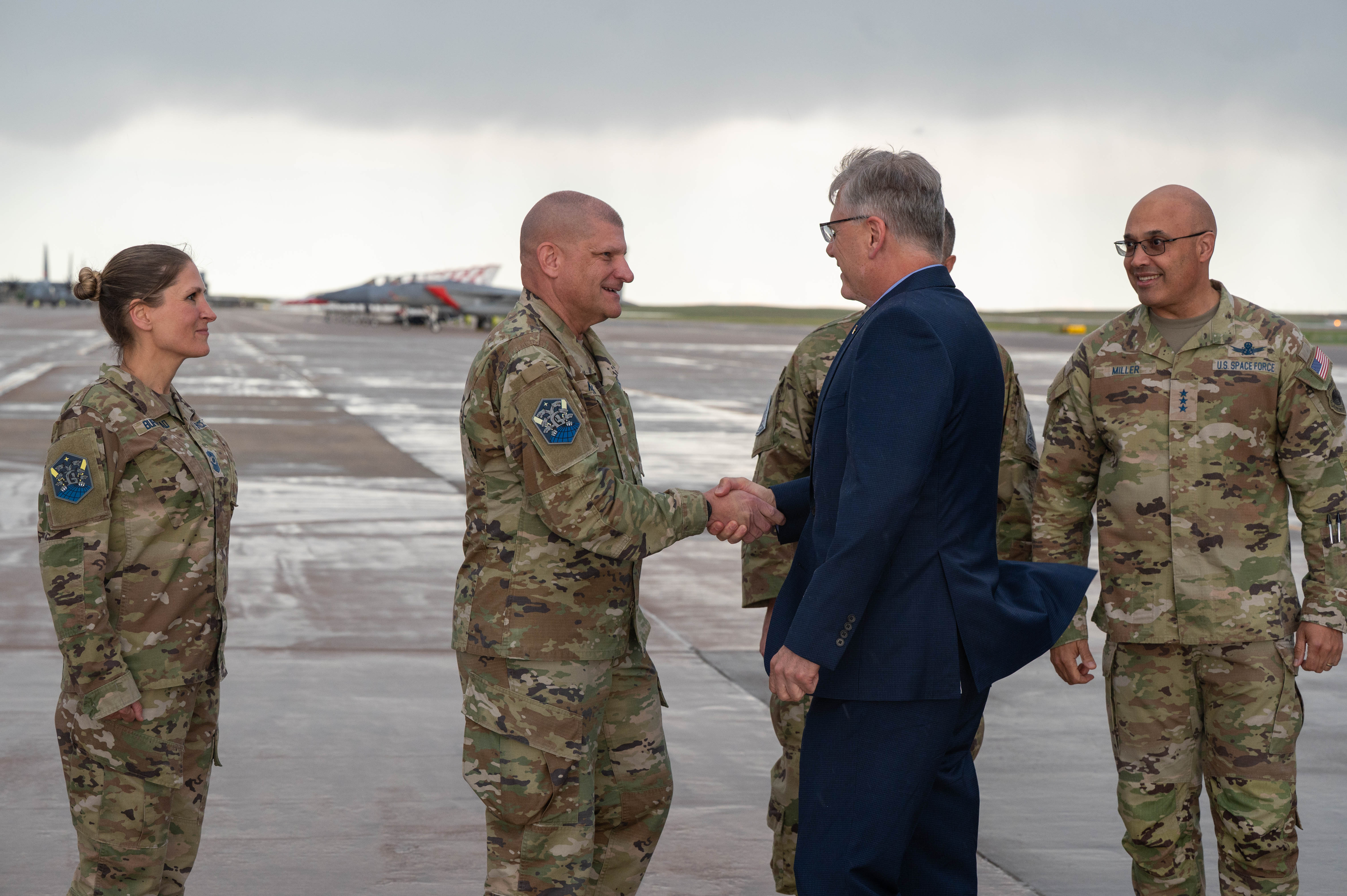 SECAF Arrives at Peterson Space Force Base > Peterson and Schriever ...