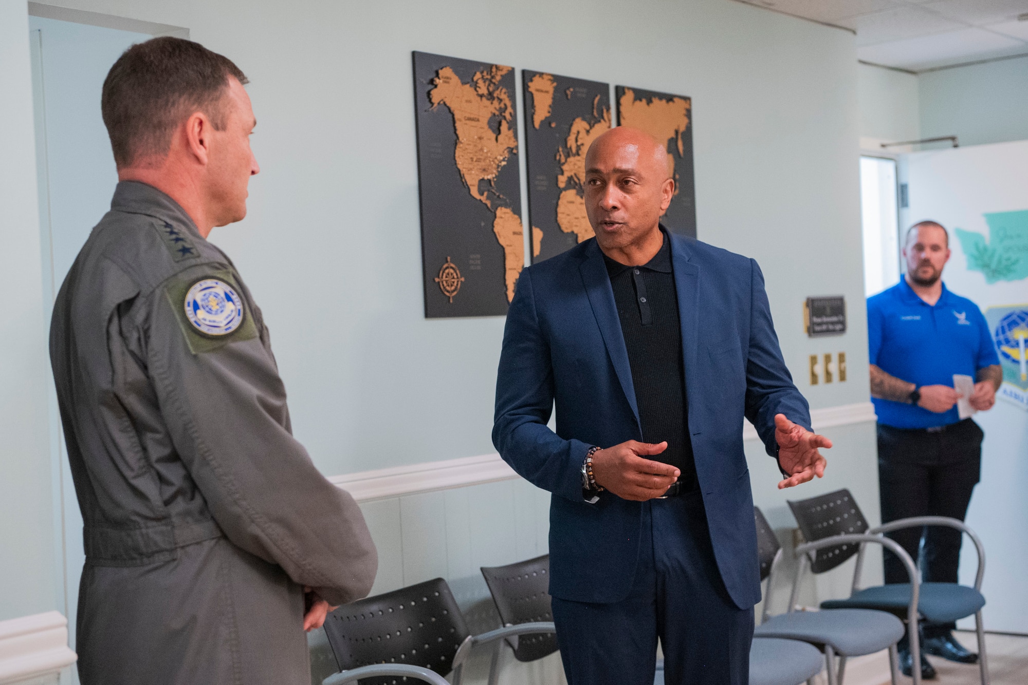 . During Lamontagne’s visit, the general took time to learn about Team McChord’s Integrated Prevention and Resilience Office and the events, spaces, and programs they manage to support ready Airmen and their families.