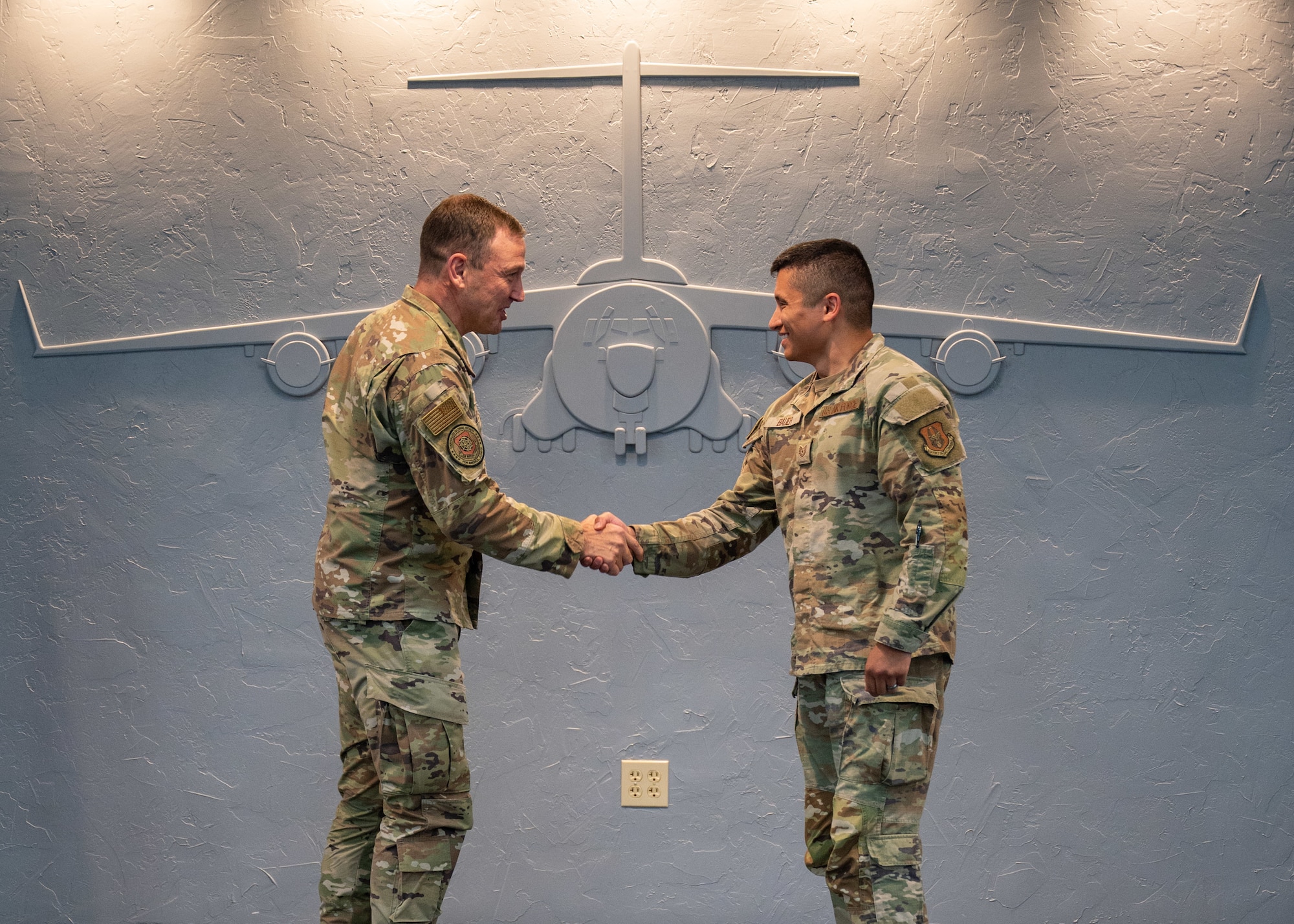 Gen. John Lamontagne, Air Mobility Command commander, visited with Reserve Citizen Airmen from the 446th Airlift Wing to discuss lessons learned from recent short notice deployments May 19-22, 2025.