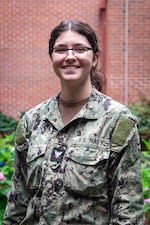Hospital Corpsman Third Class Skylar Day serves aboard Naval Health Clinic Cherry Point as a Laboratory Technician, analyzing samples to support patient health. Inspired by her father, a U.S. Navy Seabee, she chose a needle over a hammer to serve in medical field. 



Day intends to use her time at the clinic and the experience she gains to pursue genetics and develop personalized medications for patients.