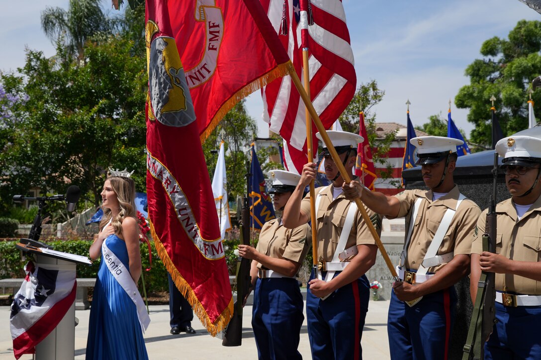 The ceremony honored fallen service members from all branches