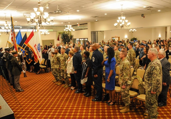 Army Reserve officer offers thought-provoking insight at memorial ceremony