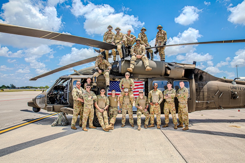 Flying Tigers over Miami Beach: Army Reserve’s daring display at Hyundai Air & Sea Show