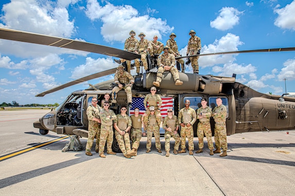 Flying Tigers over Miami Beach: Army Reserve’s daring display at Hyundai Air & Sea Show