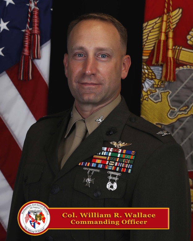 COLONEL WILLIAM R. WALLACE HQSVC BN COMMANDING OFFICER