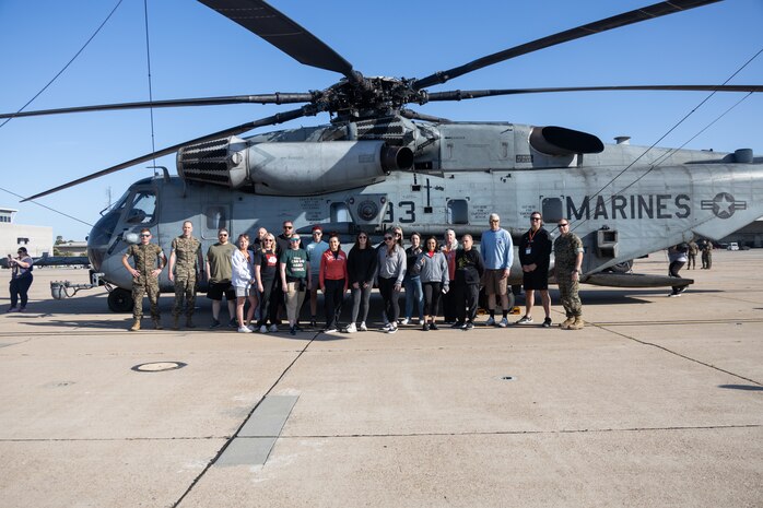 .Educators from Idaho, Utah and Nevada got a tour of some of the aircraft that is used by the United States Marine Corps during the April iteration of Educators Workshop at Marine Corps Air Station Miramar.