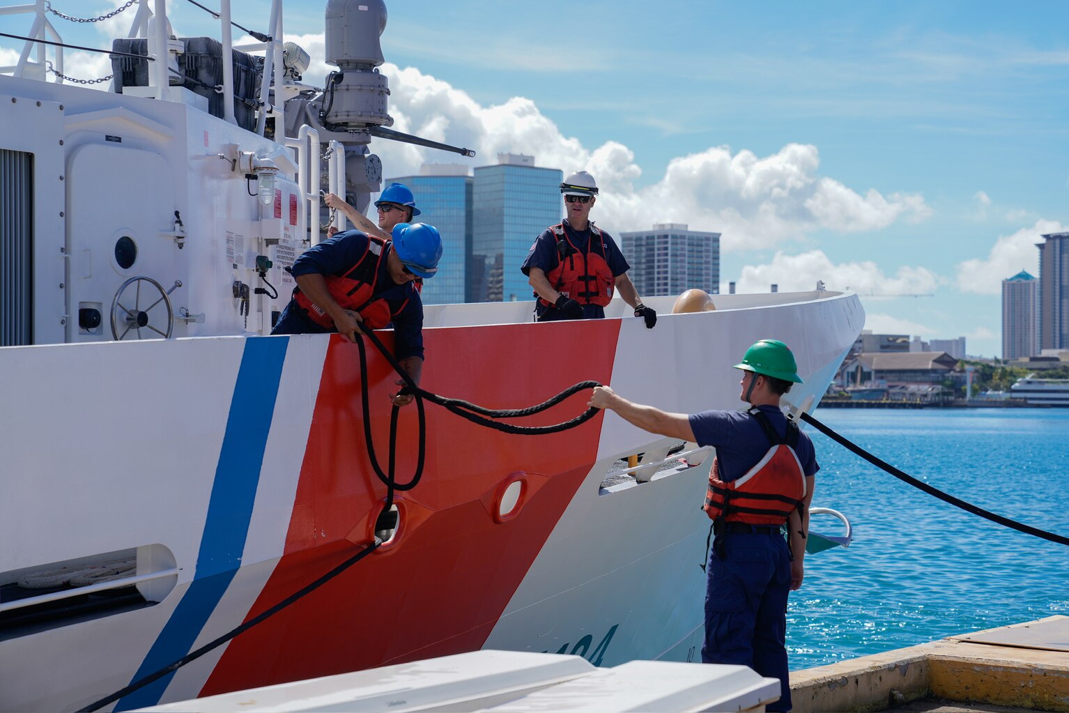 Coast Guard Cutter William Hart returns home following 46-day
