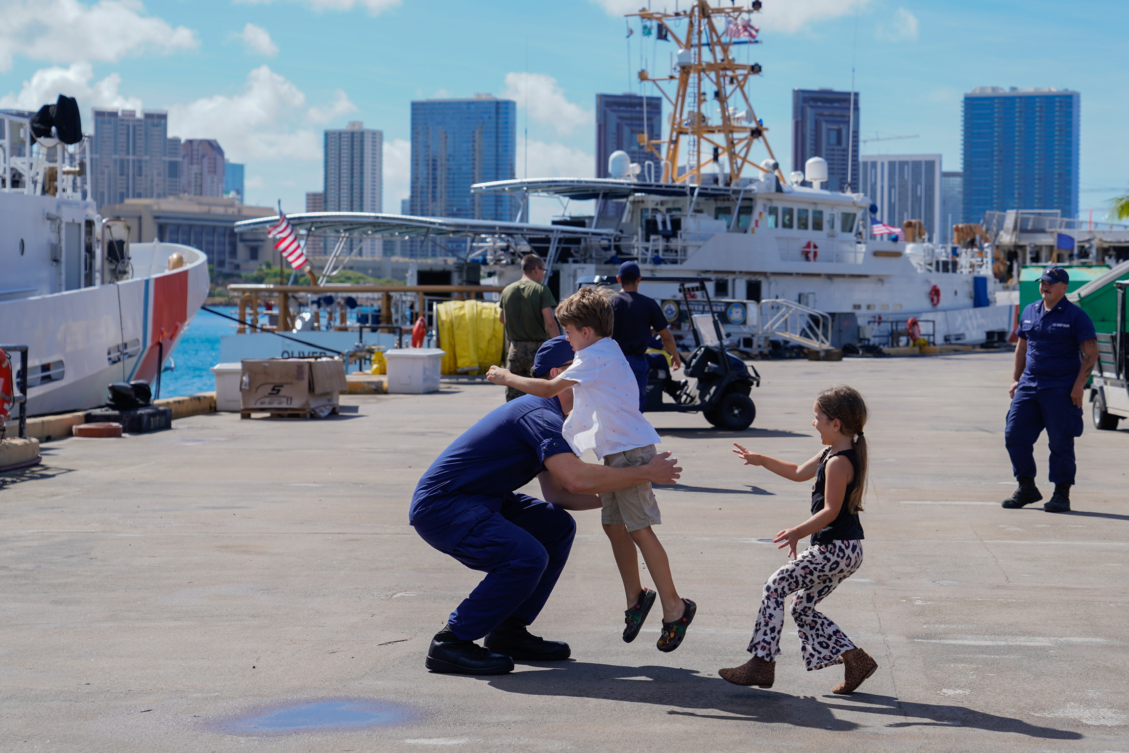 Coast Guard Cutter William Hart returns home following 46-day