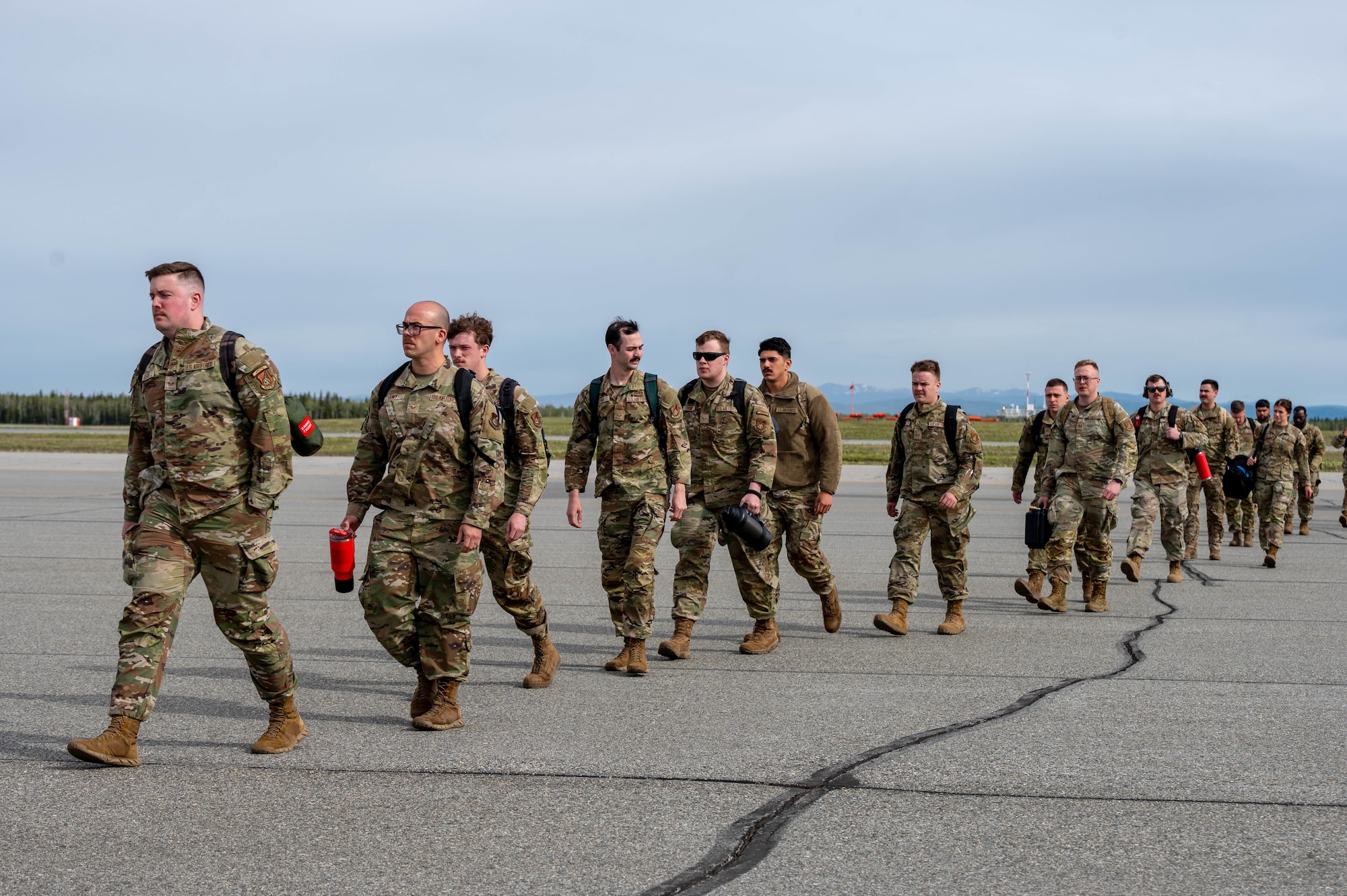 JBER Airmen assigned to the 3rd Air Expeditionary Wing participate in exercise Tropic Tundra