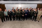 Chiefs of defense and senior military commanders take a group photo at the Shangri-La Dialogue in Singapore, May 31, 2025. The Shangri-La Dialogue, hosted by the International Institute for Strategic Studies, is a defense summit focused on the Indo-Pacific region where ministers and representatives gather to discuss pressing security challenges and engage in bilateral talks. USINDOPACOM is committed to enhancing stability in the Indo-Pacific region by promoting security cooperation, encouraging peaceful development, responding to contingencies, deterring aggression and, when necessary, prevailing in conflict. (U.S. Navy photo by Chief Mass Communication Specialist Shannon M. Smith)