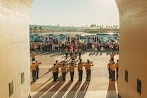 Bravo Company Graduation and Morning Colors