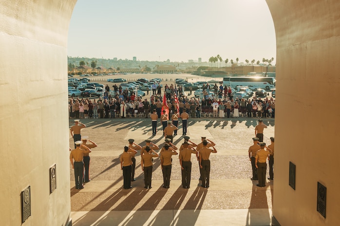 Bravo Company Graduation and Morning Colors
