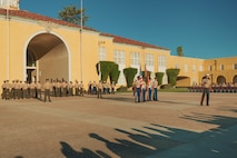 Bravo Company Graduation and Morning Colors