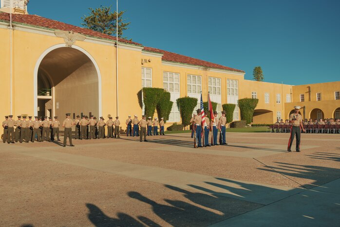 Bravo Company Graduation and Morning Colors