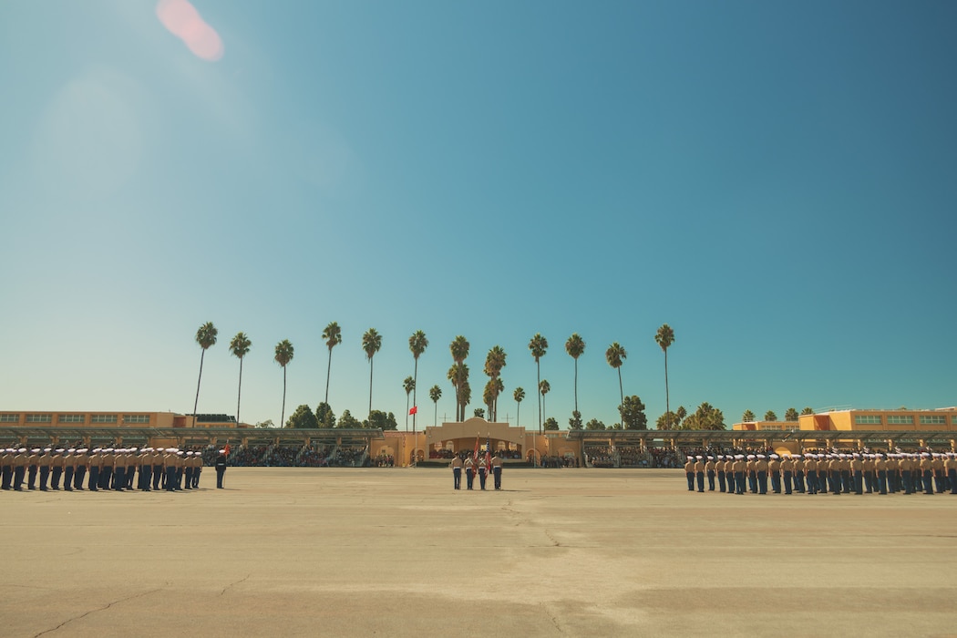 Bravo Company Graduation and Morning Colors