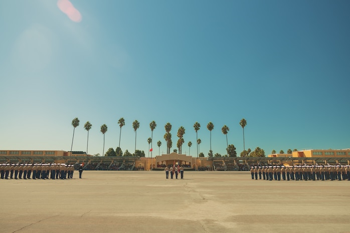 Bravo Company Graduation and Morning Colors
