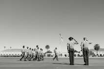 Bravo Company Graduation and Morning Colors