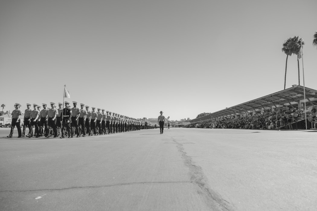 Bravo Company Graduation and Morning Colors
