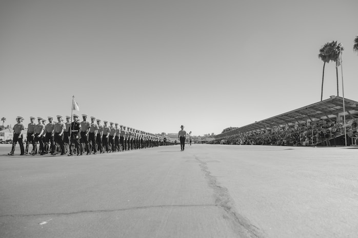 Bravo Company Graduation and Morning Colors