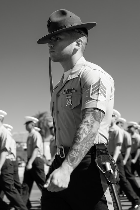 Bravo Company Graduation and Morning Colors