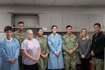 Sailors and civilians serving aboard Naval Health Clinic Cherry Point recently proved exceptional attention to detail and skill by passing a vigorous inspection administered by the College of American Pathologists with a 99% pass rate.