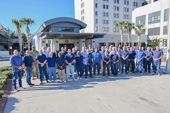 Naval Hospital (NH) Jacksonville Management of Information Department (MID) was recently awarded the U.S. Navy Bureau of Medicine and Surgery (BUMED) Captain Joan Dooling Award for Information Professional Team of the Year for 2024.