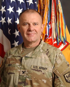 Col. Bill Irby portrait.