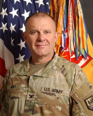 Col. Bill Irby portrait.
