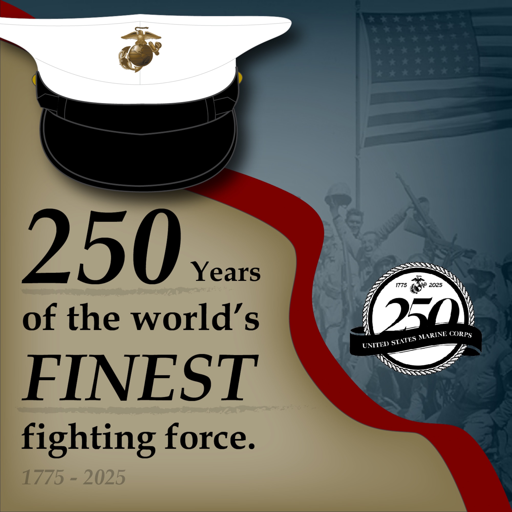 Commandant of the Marine Corps Gen. Eric M. Smith and Sergeant Major of the Marine Corps Sgt. Maj. Carlos A. Ruiz deliver the Marine Corps Birthday Ball message in Arlington, Virginia, on Nov. 10, 2025. The Marine Corps Birthday ball message honors two and a half centuries of service, tradition, and commitment. (U.S. Marine Corps video by Chief Warrant Officer Joshua E. Chacon, Sgt. James Stanfield, and John Martinez) 

The video contains music from a USMC licensed asset from AudioMachine.
Historical footage was provided by University of South Carolina