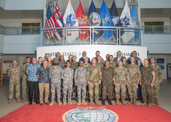 U.S. Indo-Pacific Command Deputy Commander Lt. Gen. Joshua M. Rudd and India Chief of Integrated Defence Staff Air Marshal Ashutosh Dixit co-chaired the 22nd Military Cooperation Group at USINDOPACOM headquarters in Honolulu, Nov. 3-4, 2025.