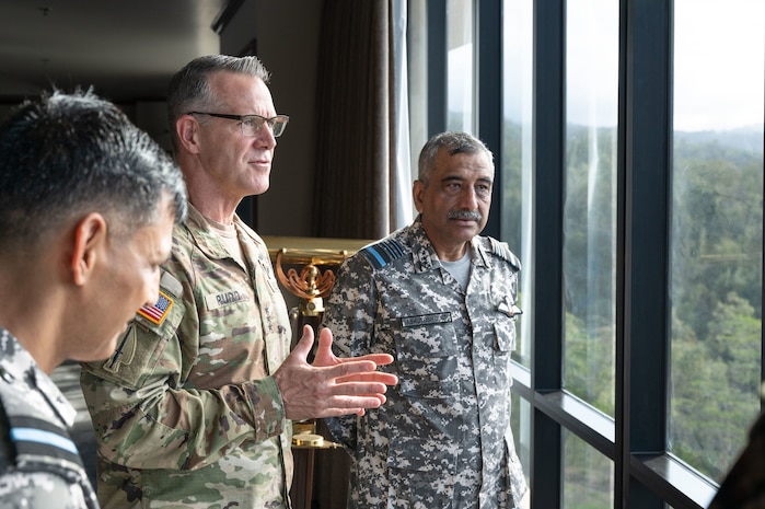 U.S. Indo-Pacific Command Deputy Commander Lt. Gen. Joshua M. Rudd and India Chief of Integrated Defence Staff Air Marshal Ashutosh Dixit co-chaired the 22nd Military Cooperation Group at USINDOPACOM headquarters in Honolulu, Nov. 3-4, 2025.