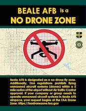 Beale AFB is a No Drone Zone