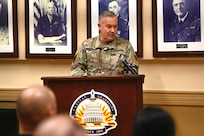 U.S. Army Chief Warrant Officer 5 (CW5) Robert Gibson, Sr., assumes responsibility as the seventh Command Chief Warrant Officer of the District of Columbia National Guard from CW5 Bernard Aguon during a change of responsibility ceremony at the D.C. Armory, Oct. 22, 2025. The ceremony was officiated by Brig. Gen. Craig M. Maceri, the D.C. Army National Guard’s Land Component Command (LCC) commander. The Command Chief Warrant Officer is the top Warrant Officer advisor to the D.C. National Guard’s Commanding General, the Adjutant General (TAG), and Land Component Command commander. The CCWO provides specialized expertise, leadership, and mentorship, and is responsible for the training, readiness, and professional development of the warrant officer corps.
