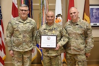U.S. Army Chief Warrant Officer 5 (CW5) Robert Gibson, Sr., assumes responsibility as the seventh Command Chief Warrant Officer of the District of Columbia National Guard from CW5 Bernard Aguon during a change of responsibility ceremony at the D.C. Armory, Oct. 22, 2025. The ceremony was officiated by Brig. Gen. Craig M. Maceri, the D.C. Army National Guard’s Land Component Command (LCC) commander. The Command Chief Warrant Officer is the top Warrant Officer advisor to the D.C. National Guard’s Commanding General, the Adjutant General (TAG), and Land Component Command commander. The CCWO provides specialized expertise, leadership, and mentorship, and is responsible for the training, readiness, and professional development of the warrant officer corps.