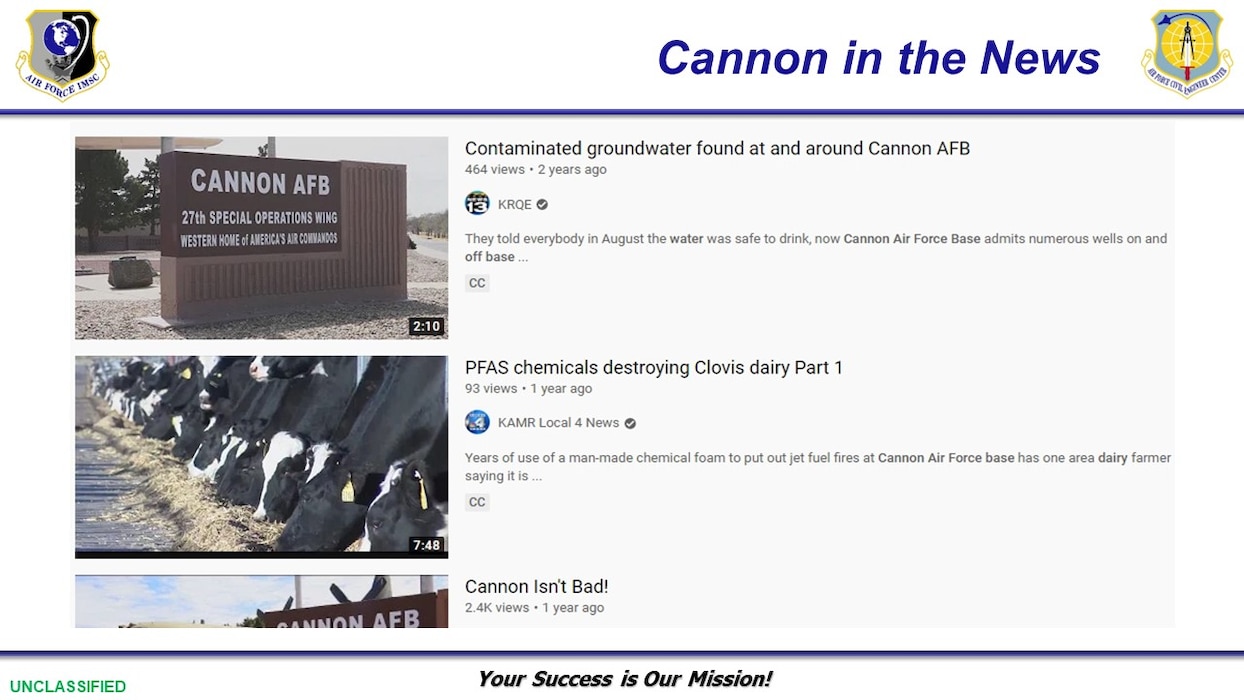 Introduction to PFOS/PFOA Outreach Strategy