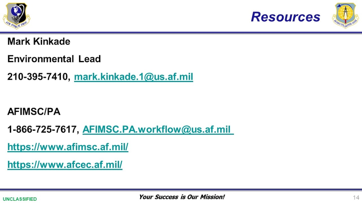 Introduction to PFOS/PFOA Outreach Strategy