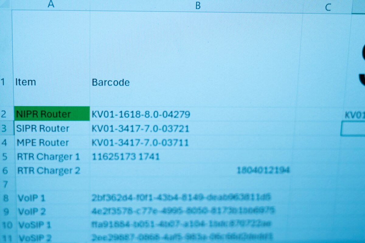 Yokota Airmen slash inventory time