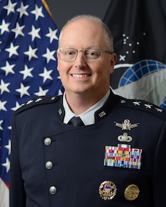 Official photo of Lt Gen Steven P. Whitney,