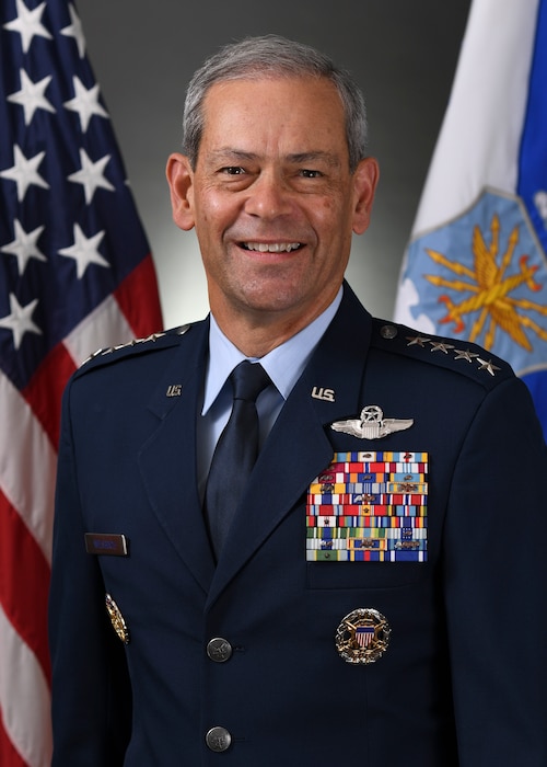 Official Portrait of Chief of Staff of the Air Force Gen. Kenneth Wilsbach.