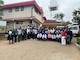 The physicians, nurses, researchers, and staff of Kombewa celebrate the 27th anniversary of the Kombewa Clinical Research Center in Kombewa, Kenya.