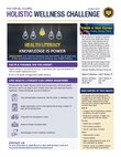 Holistic Wellness Challenge Health Literacy knowledge is Power