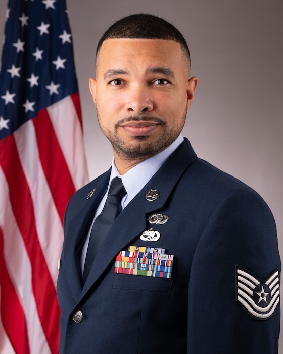 TSgt Raymond Ruffin official service dress photo
